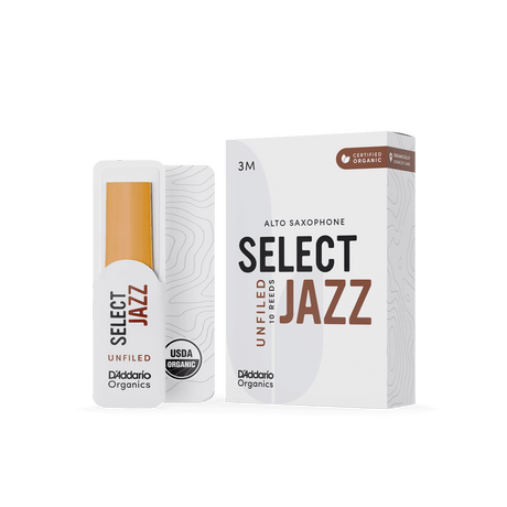 Select Jazz Unfiled Alto Saxophone Reed anche simple différentes forces