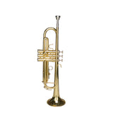 Cascha Trompeten Fuchs Bb Trompete Messing Goldlack inkl Soft Case Mundstück 7c EH3800 - Musik-Ebert Gmbh