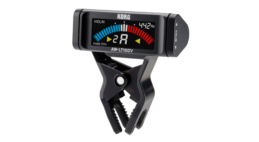 Korg AW-LT100V Clip On Tuner für Violine & Viola - Musik-Ebert Gmbh