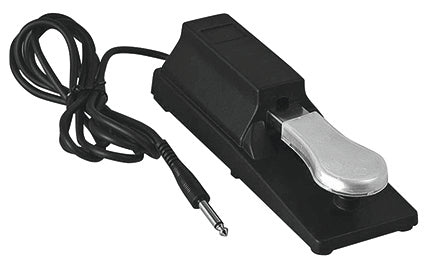 OSS KSP100 Sustain Pedal mit Polaritätsschalter, passend für alle gängigen Keyboards Anschlusskabel mit 6,35mm Klinkenstecker - Musik-Ebert Gmbh
