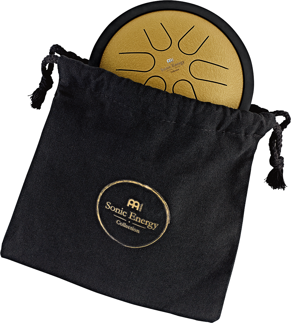 MEINL Sonic Energy Mini Steel Tongue Drum, Gold, B Major - Musik-Ebert Gmbh