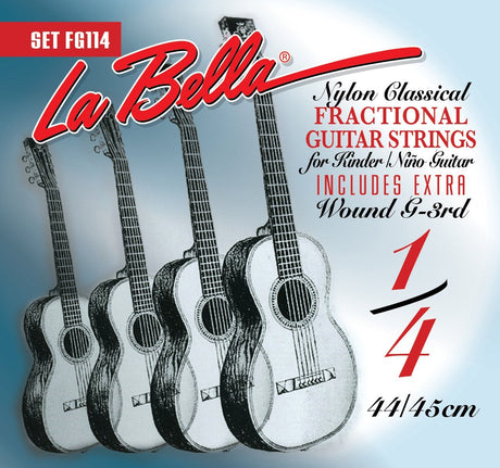 La Bella FG 114 1/4 Gitarrensaiten Satz Classicgitarre - Musik-Ebert Gmbh