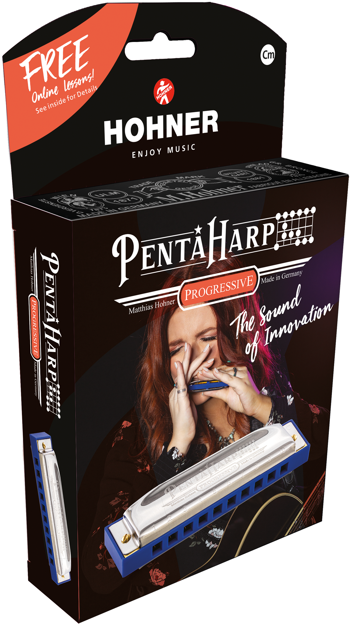 HOHNER Mundharmonika, Penta Harp, G-Moll - Musik-Ebert Gmbh