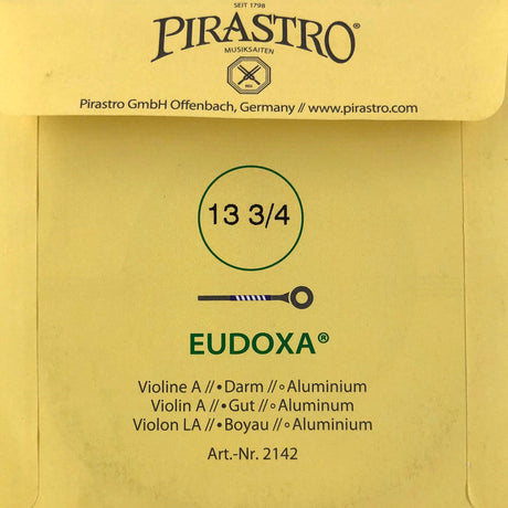 Pirastro Eudoxa Violin Einzelsaite A mit Kugel (13 3/4) 4/4 - Musik-Ebert Gmbh