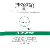 Pirastro Chromcor Violinsaiten Satz 3/4 - 1/2 - Musik-Ebert Gmbh