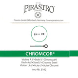 Pirastro Chromcor Violin Einzelsaite A 1/4-1/8 - Musik-Ebert Gmbh