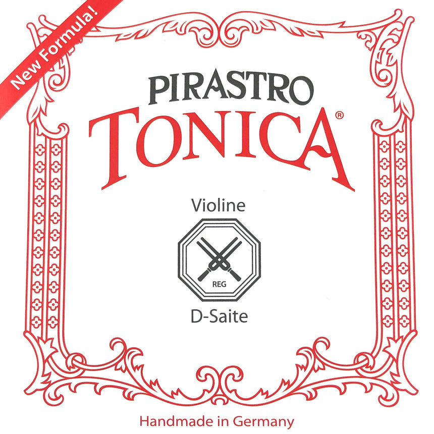 Pirastro Tonica Violin Einzelsaite D mit Kugel 1/4-1/8 - Musik-Ebert Gmbh