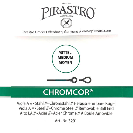 Pirastro Chromcor Viola Einzelsaite A 4/4 - Musik-Ebert Gmbh