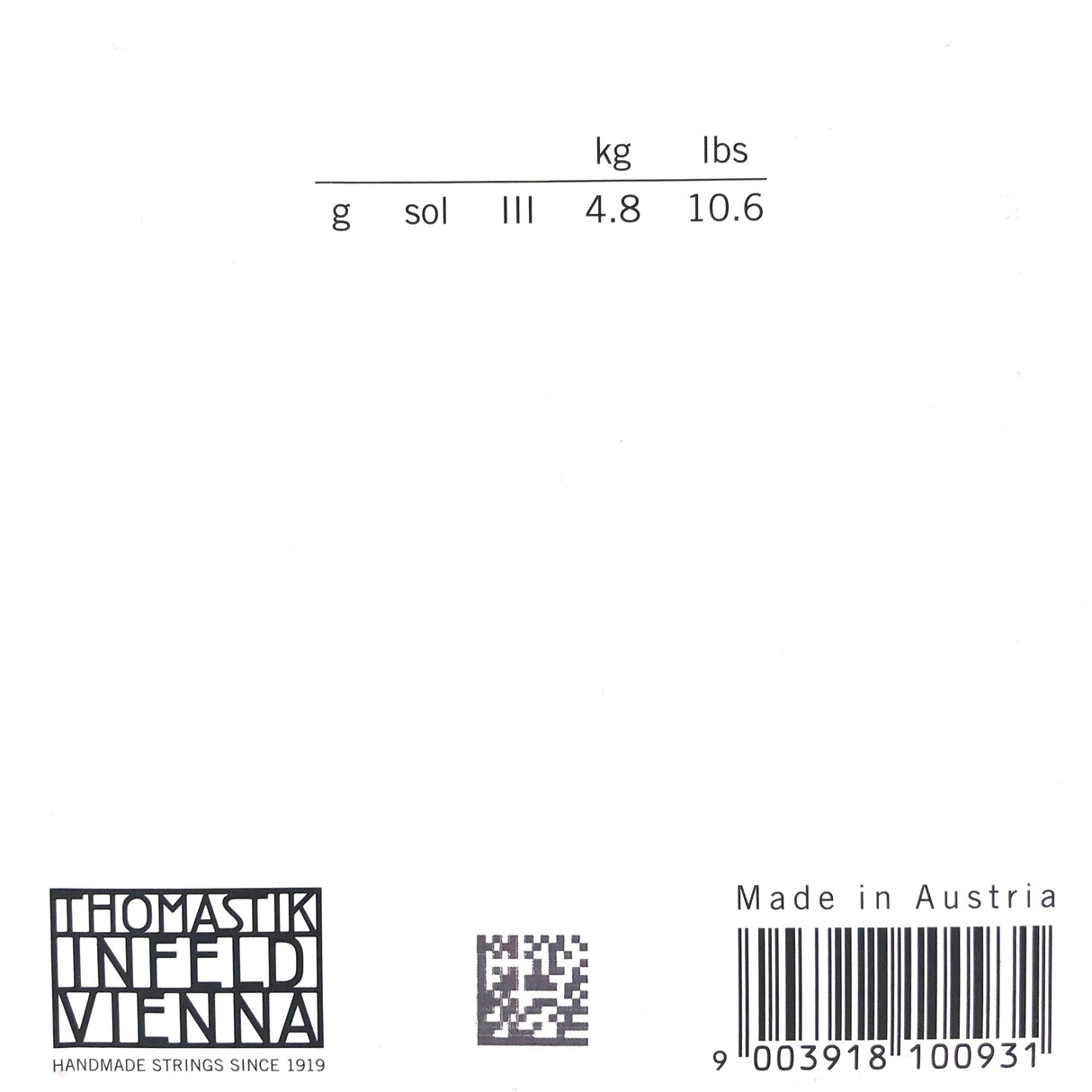 Thomastik Dominant Viola Einzelsaite G 138 4/4 - Musik-Ebert Gmbh