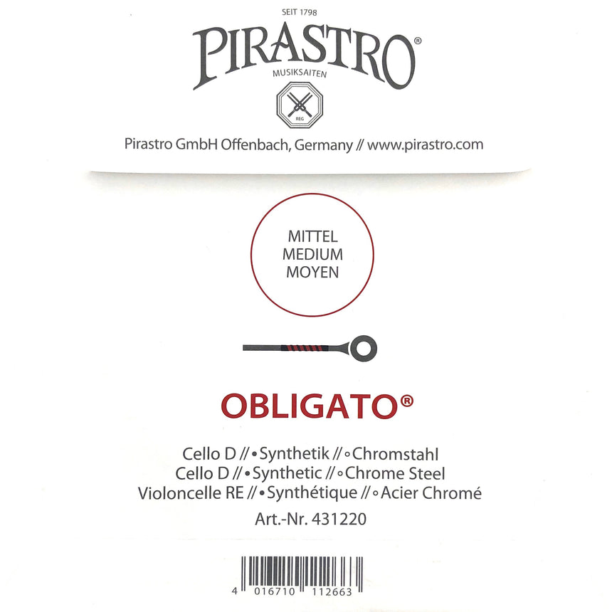 Pirastro Obligato Cellosaiten Satz 4/4 - Musik-Ebert Gmbh