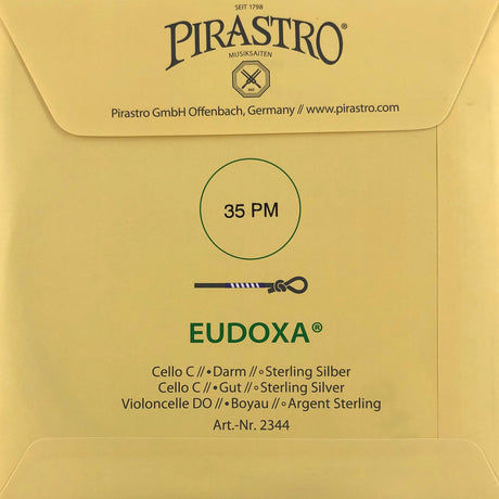 Pirastro Eudoxa Cello Einzelsaite C mit Knoten 35PM 4/4 - Musik-Ebert Gmbh