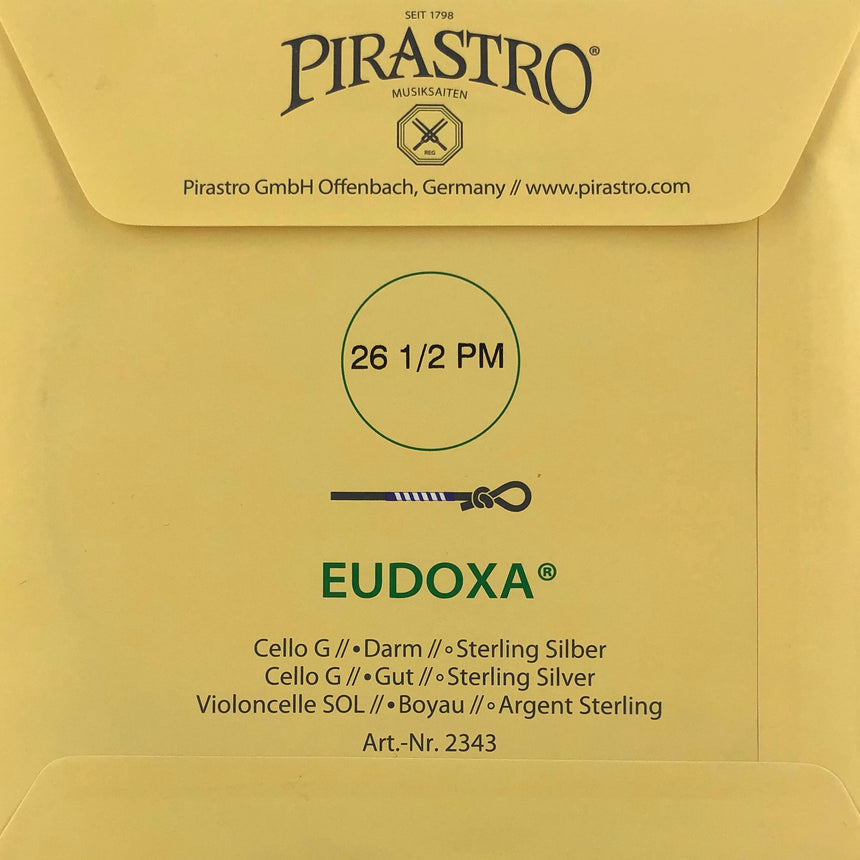 Pirastro Eudoxa Cellosaiten Satz 4/4 - Musik-Ebert Gmbh