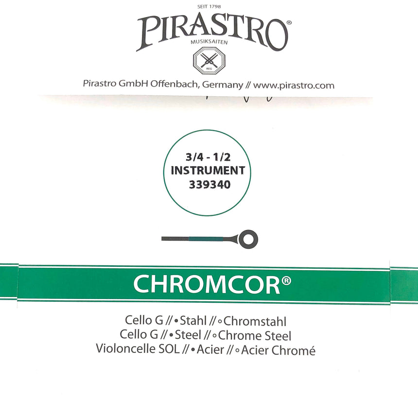 Pirastro Chromcor Cellosaiten Satz 3/4-1/2 - Musik-Ebert Gmbh