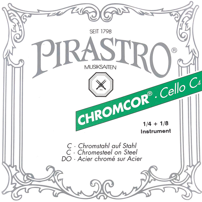 Pirastro Chromcor Cellosaiten Satz 1/4-1/8 - Musik-Ebert Gmbh