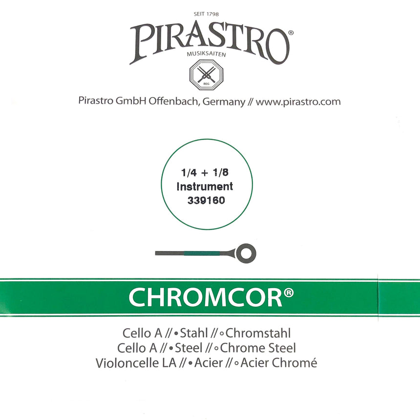 Pirastro Chromcor Cellosaiten Satz 1/4-1/8 - Musik-Ebert Gmbh