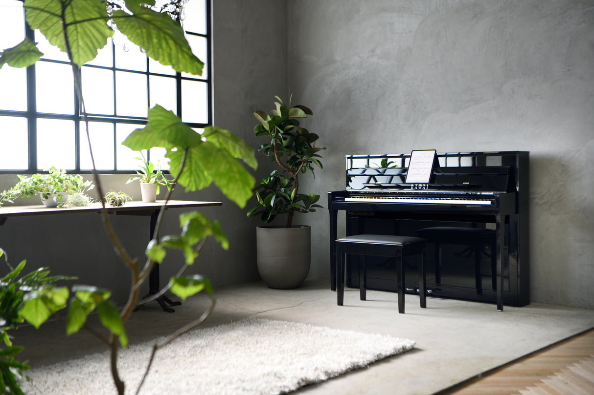 Kawai Novus NV 5S Hybrid Piano Schwarz poliert - Musik-Ebert Gmbh