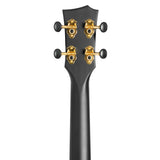 CASCHA Carbon Konzert Ukulele inkl. Tasche, Gurt - Musik-Ebert Gmbh