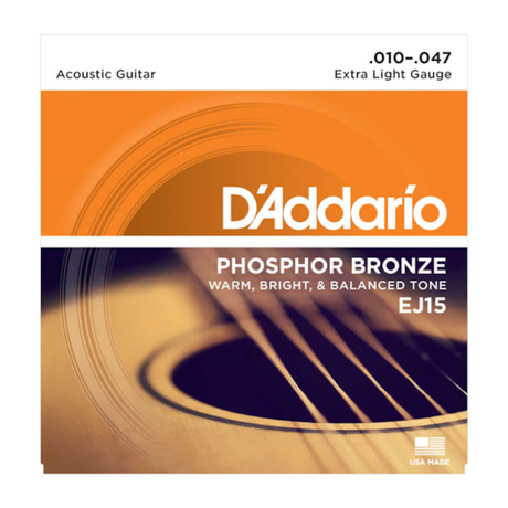 D'Addario Saiten für Westerngitarre, Phosphorbronze - Musik-Ebert Gmbh