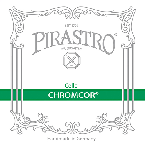 Pirastro Chromcor Cello Einzelsaite D mit Kugel Medium 1/4-1/8 - Musik-Ebert Gmbh