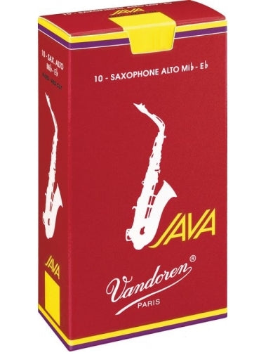 Vandoren Java red Alt Saxophonblatt verschiedene Stärken Einzelblatt - Musik-Ebert Gmbh