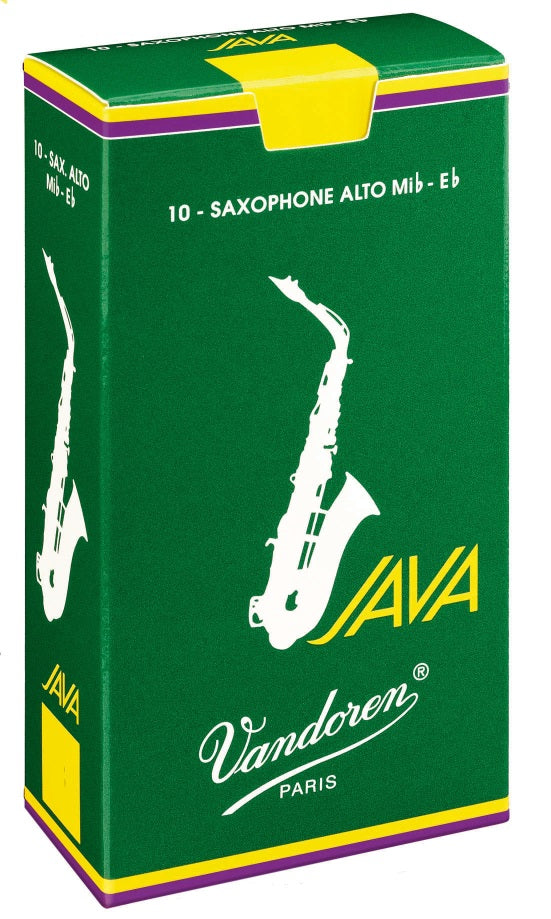 Vandoren Java Alt Saxophonblatt Einzelblatt verschiedene Stärken - Musik-Ebert Gmbh